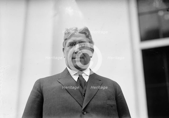 Lindley M. Garrison, Secretary of War, 1914.  Creator: Harris & Ewing.