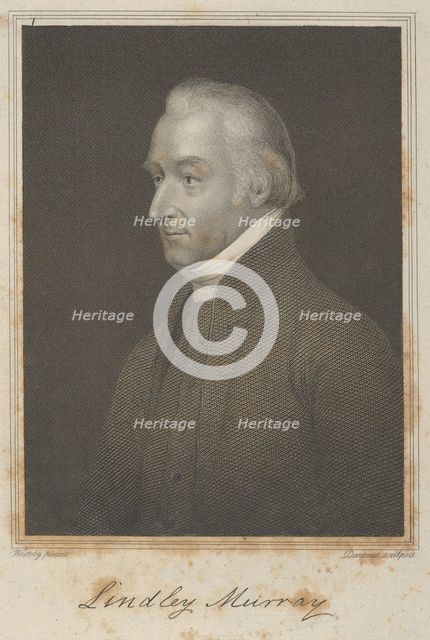 Lindley Murray, 1827. Creator: Asher Brown Durand.