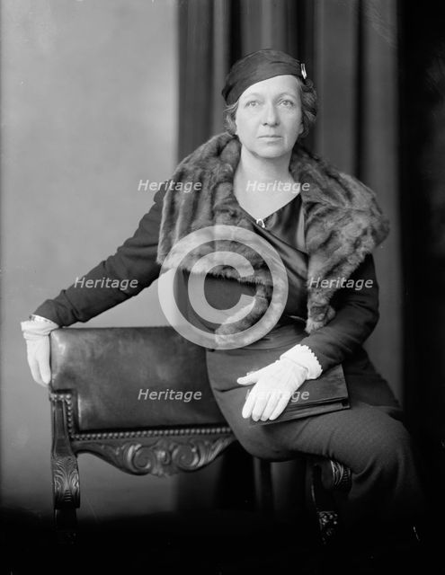 Lindsay, Harry B., Mrs. Portrait, 1933. Creator: Harris & Ewing.