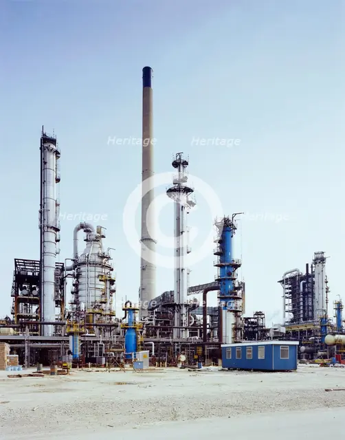 Lindsey Oil Refinery, North Killingholme, North Lincolnshire, North Lincolnshire, 20/05/1981. Creator: John Laing plc.