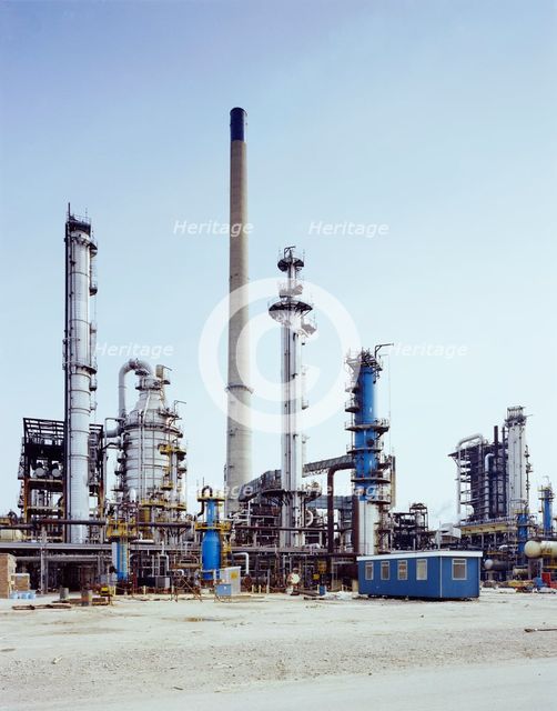 Lindsey Oil Refinery, North Killingholme, North Lincolnshire, North Lincolnshire, 20/05/1981. Creator: John Laing plc.