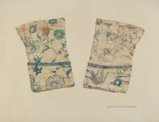 Linen Cuffs, 1935/1942. Creator: Isabella Ruth Doerfler