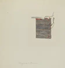 Linen and Cotton Homespun, c. 1940. Creator: Magnus S. Fossum