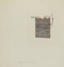 Linen and Cotton Homespun, c. 1940. Creator: Magnus S. Fossum