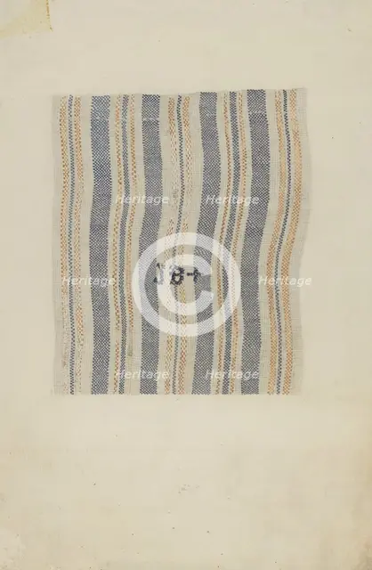 Linen Bag, c. 1936. Creator: Joseph Goldberg.
