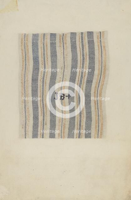 Linen Bag, c. 1936. Creator: Joseph Goldberg.