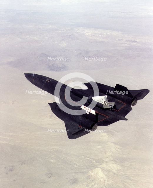 Linear Aerospike SR-71 Experiment (LASRE), USA, 1997.  Creator: NASA.