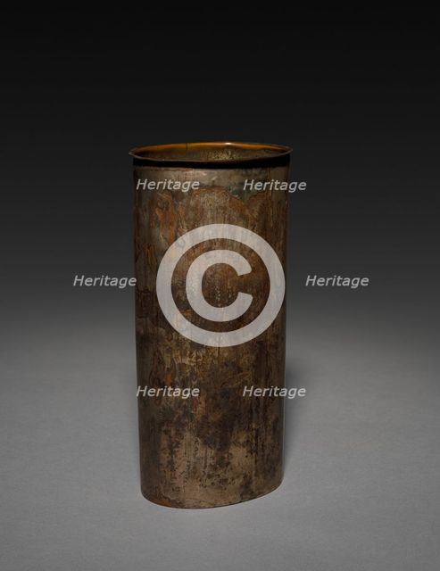 Liner for Carved Vase, 1800s. Creator: Unknown.