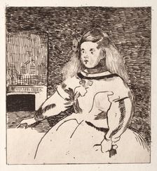 Linfante Marguerite. Creator: Edouard Manet (French, 1832-1883)