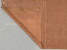 Lining for panel, China, Qing dynasty (1644-1911), 1820/30. Creator: Unknown