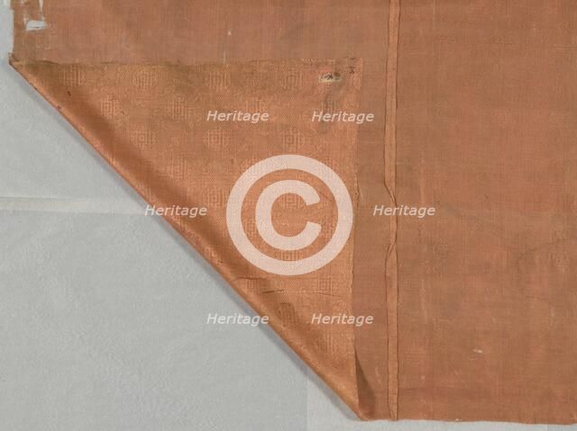 Lining for panel, China, Qing dynasty (1644-1911), 1820/30. Creator: Unknown.