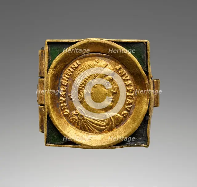 Link from a Coin Belt, A.D. 379-395. Creator: Unknown.
