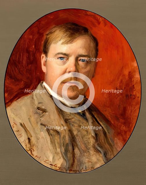 Linley Sambourne, 1882. Creator: George Reid.