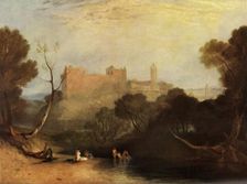Linlithgow Palace 1807, (1934). Creator: JMW Turner