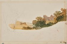 Linlithgow Palace, Scotland, 1801. Creator: JMW Turner