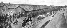 L'Installation en France de L'Avant-Garde Americaine; Un bataillon du 16th regiment..., 1917. Creator: Unknown