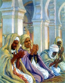 L'invocation (La Priere) ('Prayer of Invocation'), 1918. Artist: Etienne Dinet