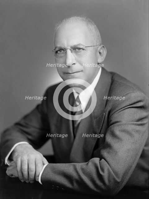 Linz, Bertram F. - Portrait, 1947. Creator: Harris & Ewing.