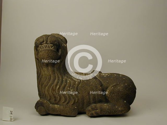 Lion, 12th century. Creator: Unknown.