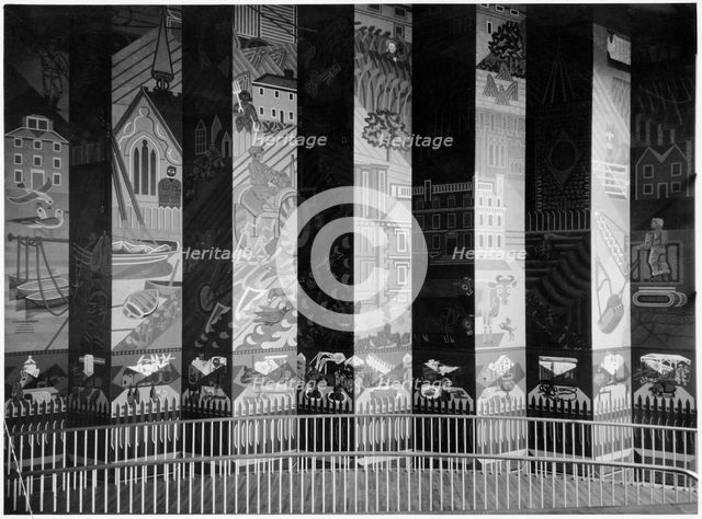 Lion and Unicorn Pavilion, Festival of Britain, South Bank, Lambeth, London, 1951. Creator: Festival of Britain Office.