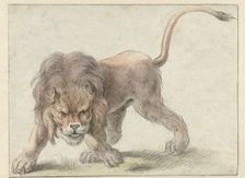 Lion, c.1626. Creator: Cornelis Saftleven