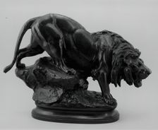 Lion, c. 1880. Creator: Rosa Bonheur
