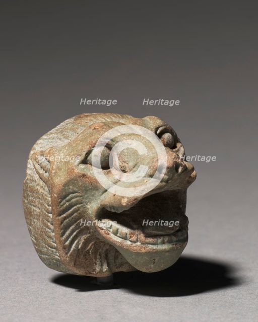 Lion Head, 664-332 BC. Creator: Unknown.