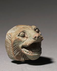 Lion Head, 664-332 BC. Creator: Unknown