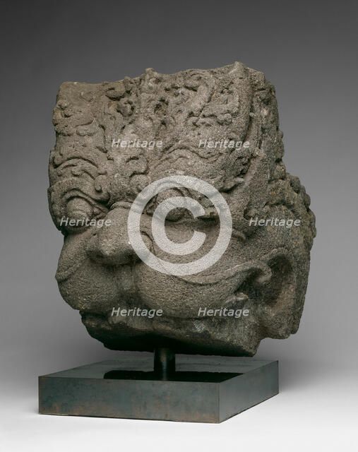 Lion-Headed Demon (Kala), 9th century. Creator: Unknown.