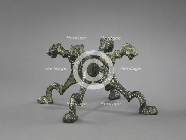 Lion-headed Stand, 1150-1220. Creator: Unknown.