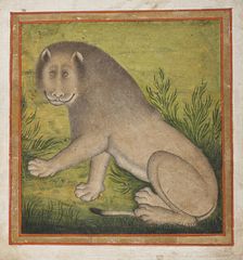 Lion (image 1 of 4), c1800. Creator: Unknown