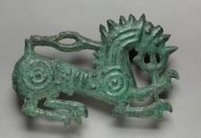 Lion Plaque, 1000-500 BC. Creator: Unknown