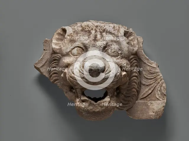 Lion's Head Waterspout, about 400 BC. Creator: Unknown.