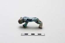 Lion shaped handle, Saljuq period, early 13th century. Creator: Unknown