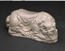 Lion-Shaped Pillow, Probably Northern Song or Jin dynasty, 11th/13th Century. Creator: Unknown