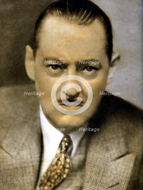 Lionel Barrymore, American actor, 1934-1935. Artist: Unknown