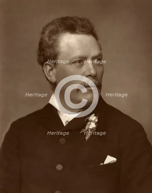 Lionel Brough, British actor, 1884. Artist: St James's Photographic Co