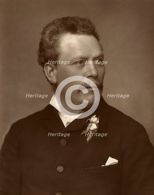 Lionel Brough, British actor, 1884. Artist: St James's Photographic Co