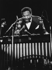 Lionel Hampton and his Big Band, Capital Radio Jazz Festival, Knebworth, 1982. Creator: Brian Foskett