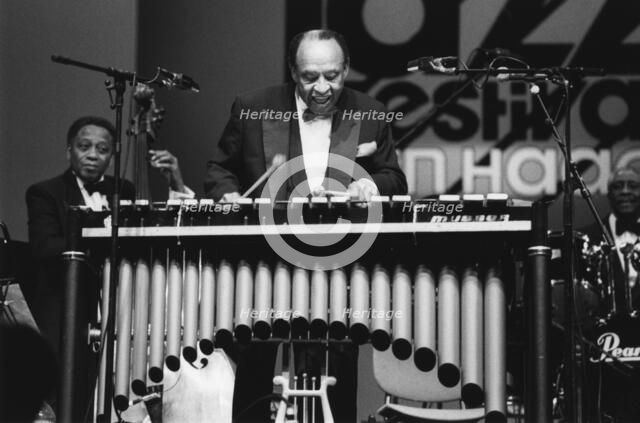 Lionel Hampton and Jimmy Woode, North Sea Jazz Festival, Netherlands, 1993. Creator: Brian Foskett.