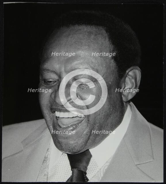 Lionel Hampton at the Newport Jazz Festival, Ayresome Park, Middlesbrough, July 1978. Artist: Denis Williams