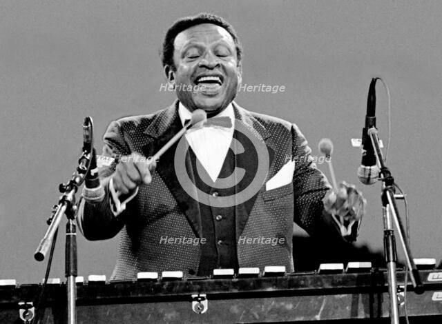 Lionel Hampton,  Knebworth, 1982.   Artist: Brian O'Connor.