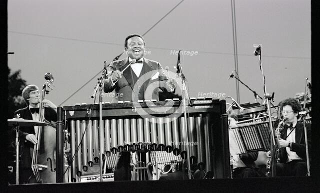 Lionel Hampton, Knebworth, 1982.  Artist: Brian O'Connor.