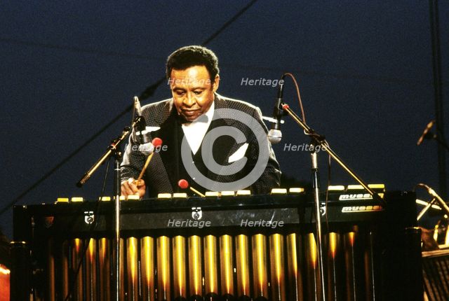 Lionel Hampton, Knebworth Jazz Festival, Knebworth, Herts, July 1982. Creator: Brian O'Connor.