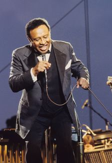 Lionel Hampton, Knebworth Jazz Festival, Knebworth, Herts, July 1982. Creator: Brian O'Connor