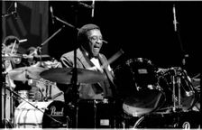 Lionel Hampton, Lewisham Town Hall, 1989. Artist: Brian O'Connor