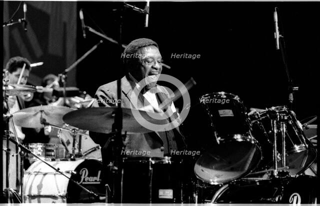 Lionel Hampton, Lewisham Town Hall, 1989.   Artist: Brian O'Connor.