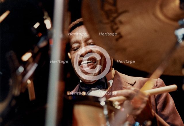 Lionel Hampton, Lewisham Theatre, London 1989. Creator: Brian Foskett.
