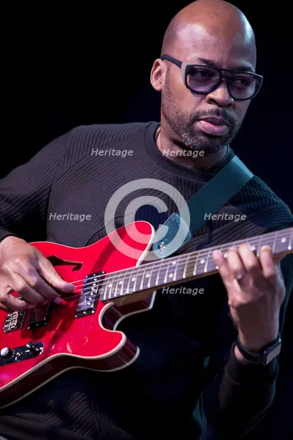 Lionel Loueke, 2017. Artist: Alan John Ainsworth.