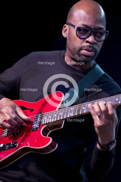 Lionel Loueke, 2017. Artist: Alan John Ainsworth.
